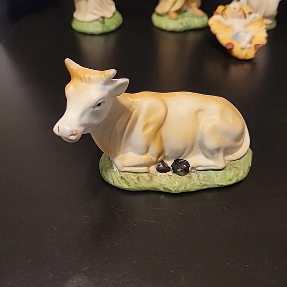 VTG 9pc Porcelain Nativity Figurines‎ Set ~ Classic Living Christmas Collection - Picture 11 of 16